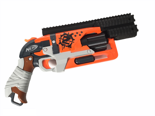 SSWI Custom Tactical Damage Control Barrel Mod For Nerf HammerShot - Hammer Shot