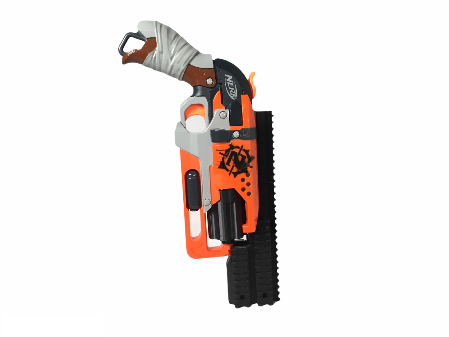 SSWI Custom Tactical Damage Control Barrel Mod For Nerf HammerShot - Hammer Shot