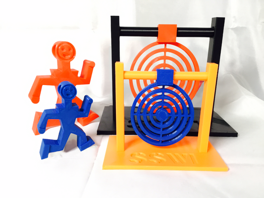 Changeable Spinning Precision Practice Targets Nerf Elite, Mega, Rival BuzzBee