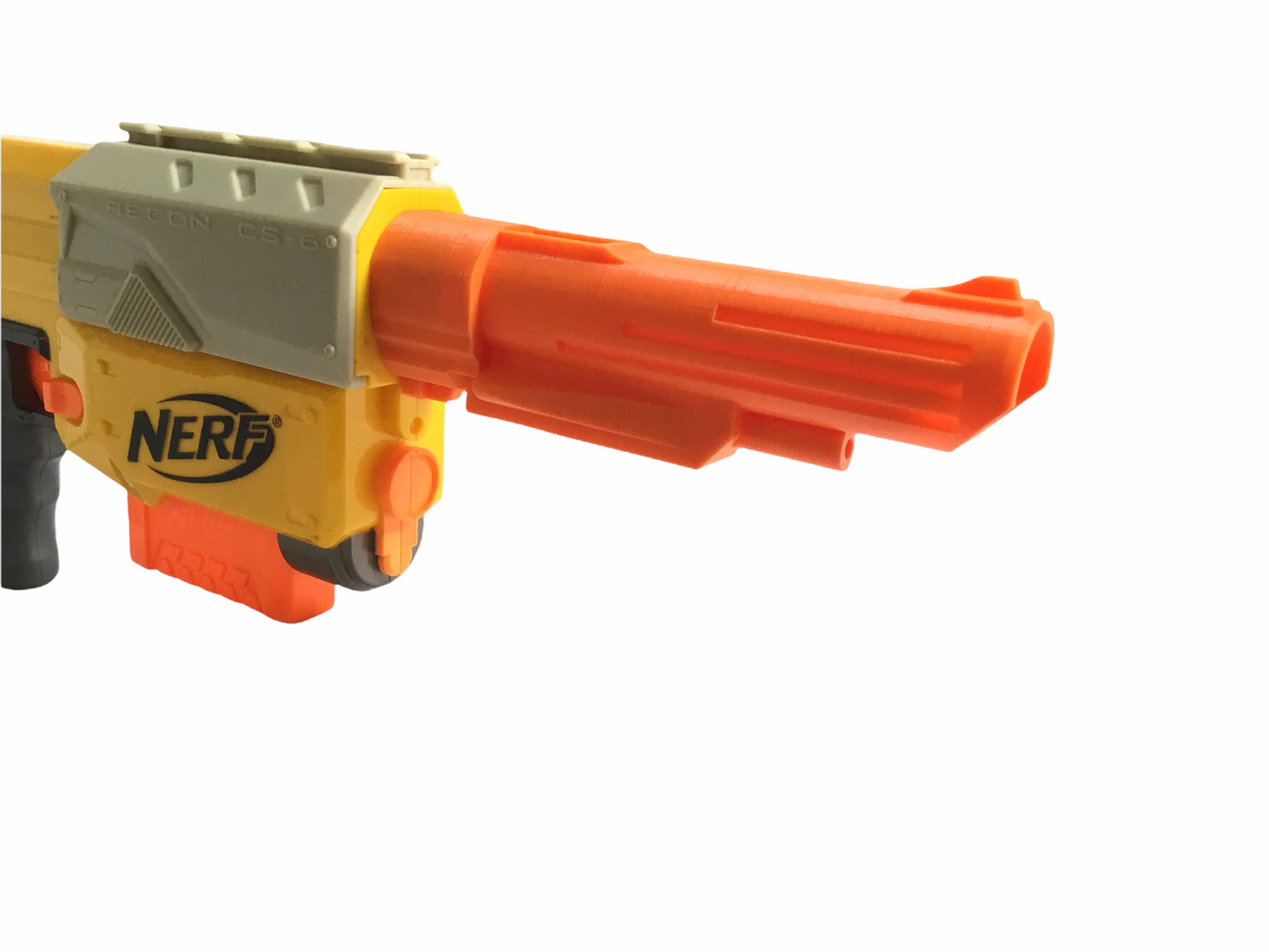 SSWI Nerf Twist on Barrel (Body Count) Attachment Extension Mod