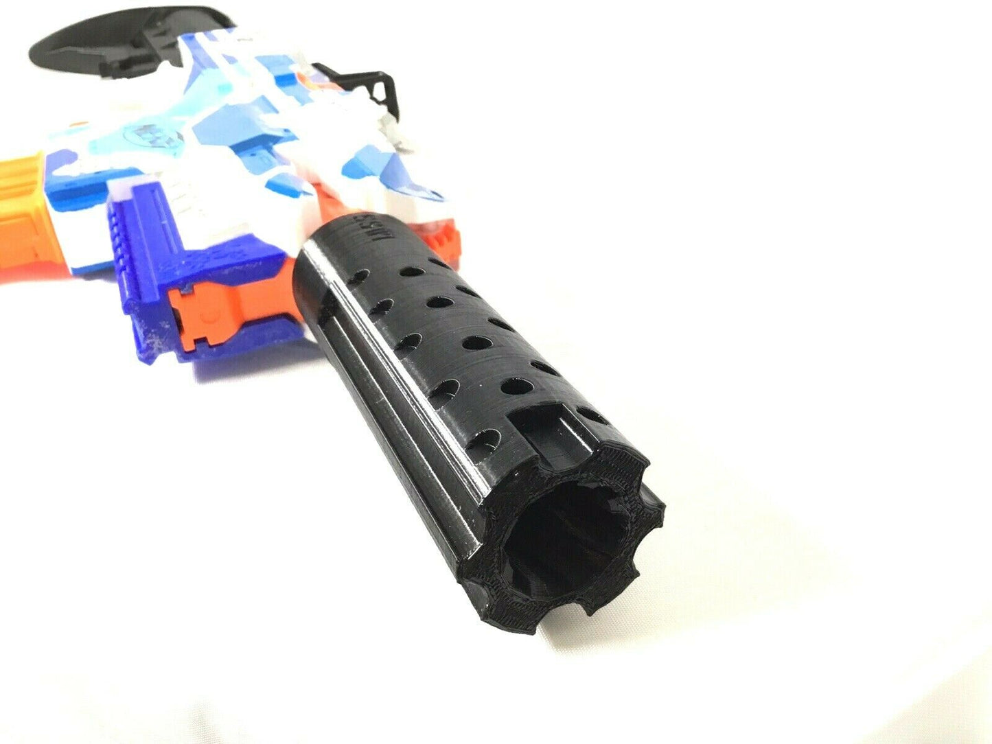 SSWI SAVAGE Tactical Custom Barrel Twist On Ext Attachment For Dart Blaster