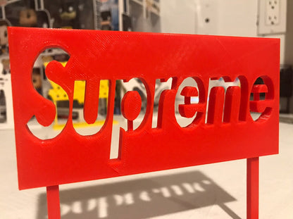 Supreme Display Sign Stand