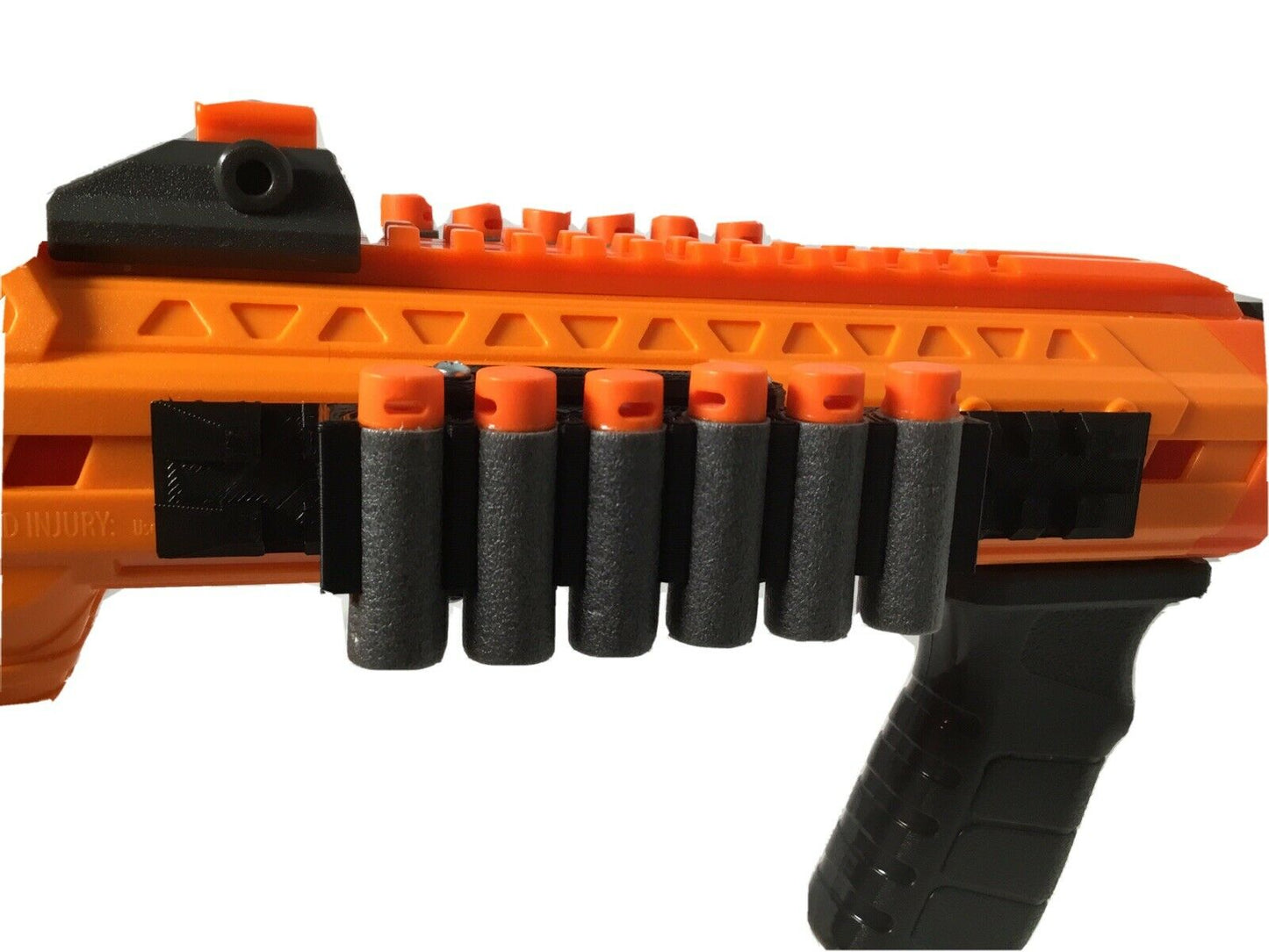 SSWI Dart Tactical Rail Ammo Holder Holds 6, 8 or 10 Darts for Adventure Force