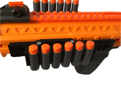SSWI Dart Tactical Rail Ammo Holder Holds 6, 8 or 10 Darts for Adventure Force