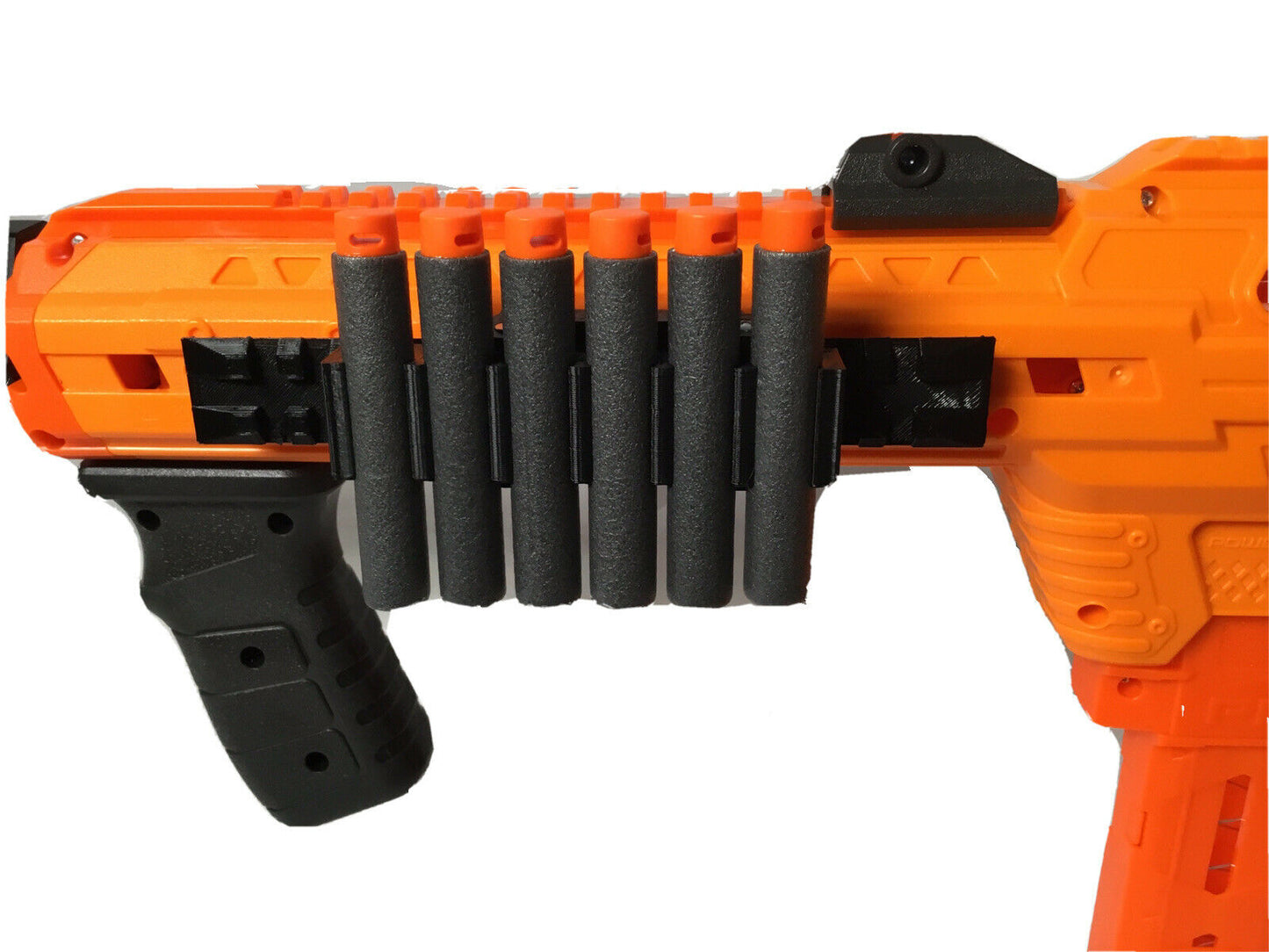 SSWI Dart Tactical Rail Ammo Holder Holds 6, 8 or 10 Darts for Adventure Force