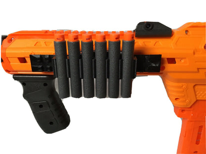 SSWI Dart Tactical Rail Ammo Holder Holds 6, 8 or 10 Darts for Adventure Force