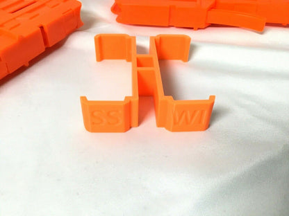 SSWI MAGAZINE MOD DUAL 2 CLIP HOLDER For Adventure Force TACTICAL Attachment