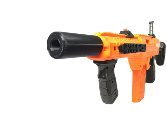SSWI Tactical Silencer Barrel Mod for Adventure Force Nexus Pro and More