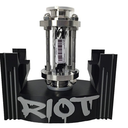 RIOT Symbiote Specimen Containment Vial w/ Custom 3D Display Stand Cosplay Prop