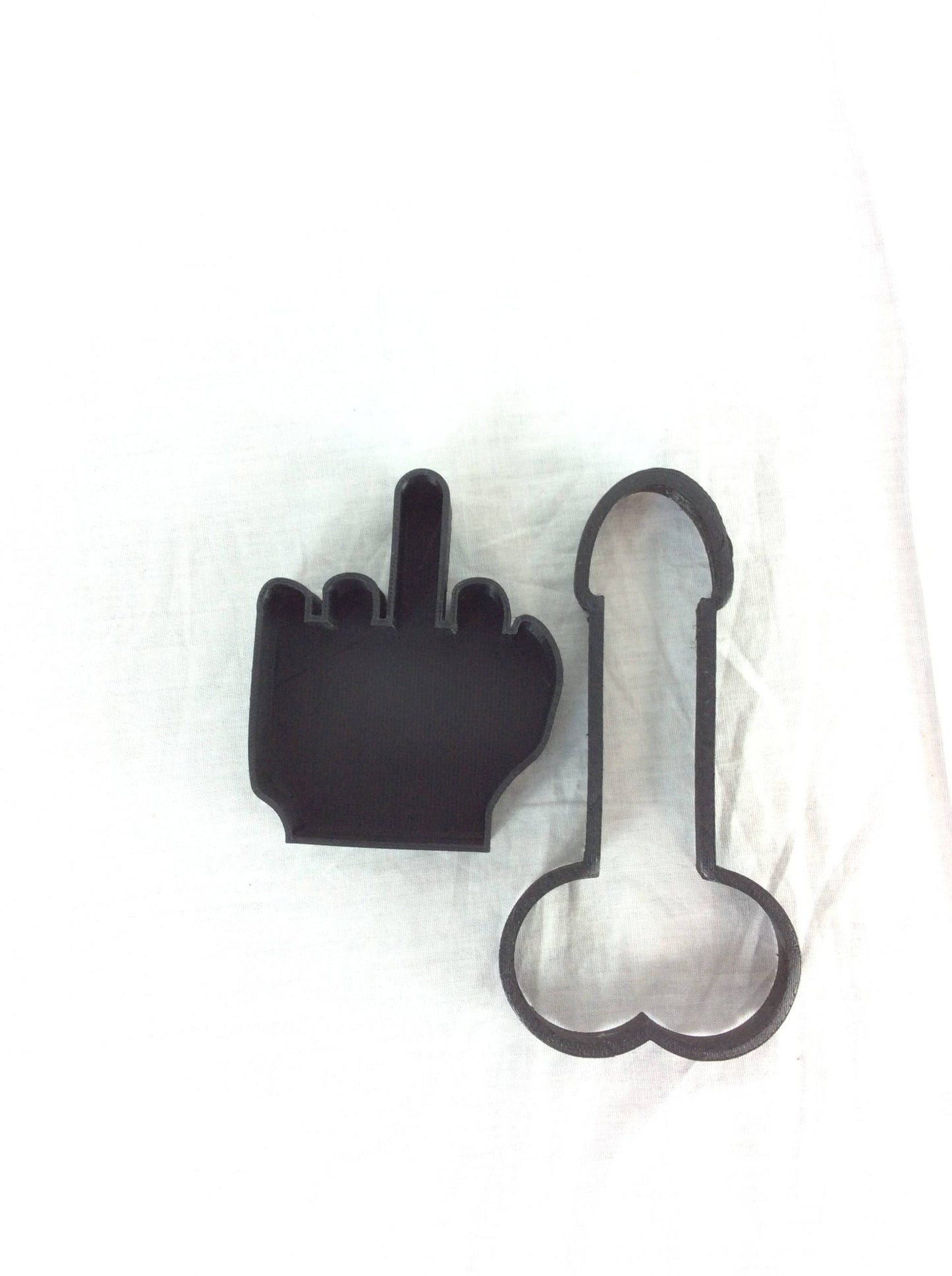 Bake A Boner Penis And Middle Finger Cookie Cutter Great for Bachelorette Party