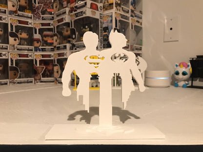 Batman / Superman Sign Stand Ver 1