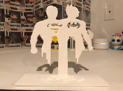 Batman / Superman Sign Stand Ver 1