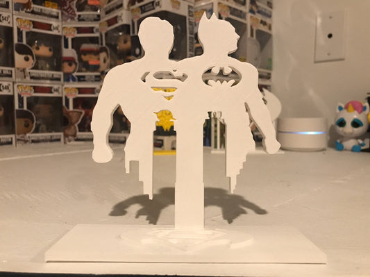 Batman / Superman Sign Stand Ver 1