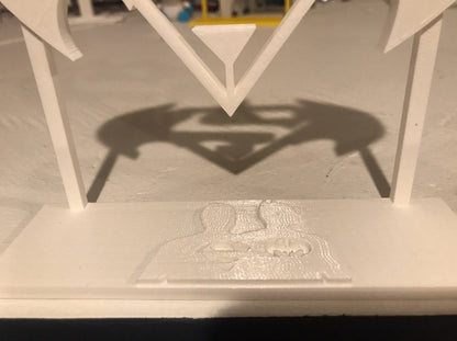 Batman / Superman Sign Stand Ver 2