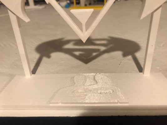 Batman / Superman Sign Stand Ver 2