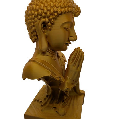 The Quiet Divide 12" Display Bust Modern Art Sculpture Unique Decor