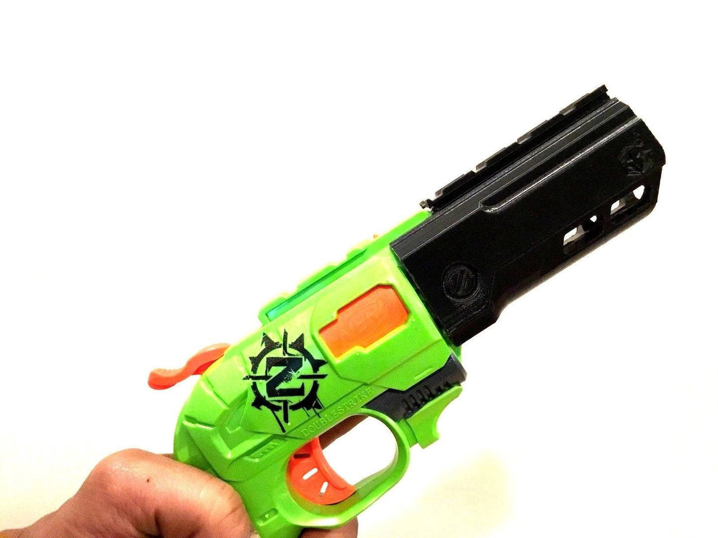 SSWI Modded Nerf DoubleStrike MAGNUM Tactical Barrel - Double Strike Mods