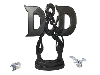 Large DND (Fan Art) Dungeons and Dragons Display Sign POP Minis Collectibles