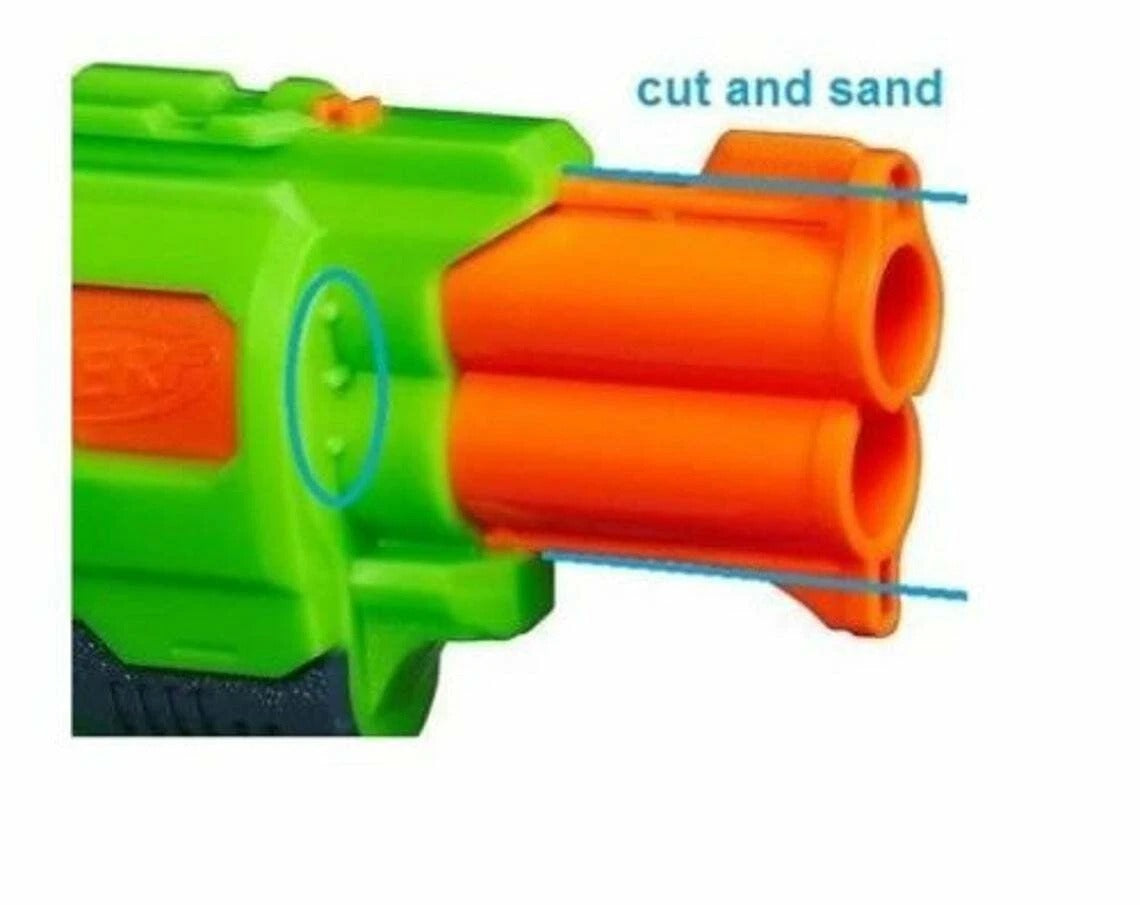 SSWI Modded Gate Keeper Tactical Barrel Mod for DoubleStrike Double Strike