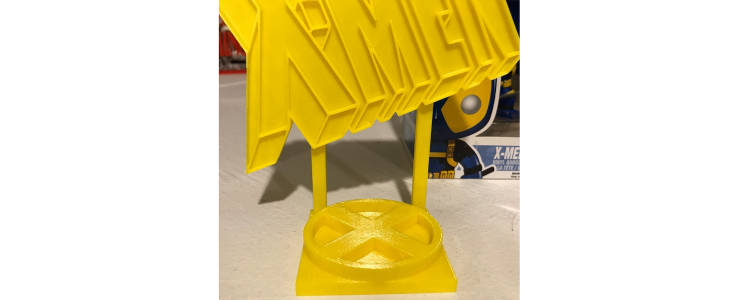 X-Men Display Sign Stand XMEN Marvel