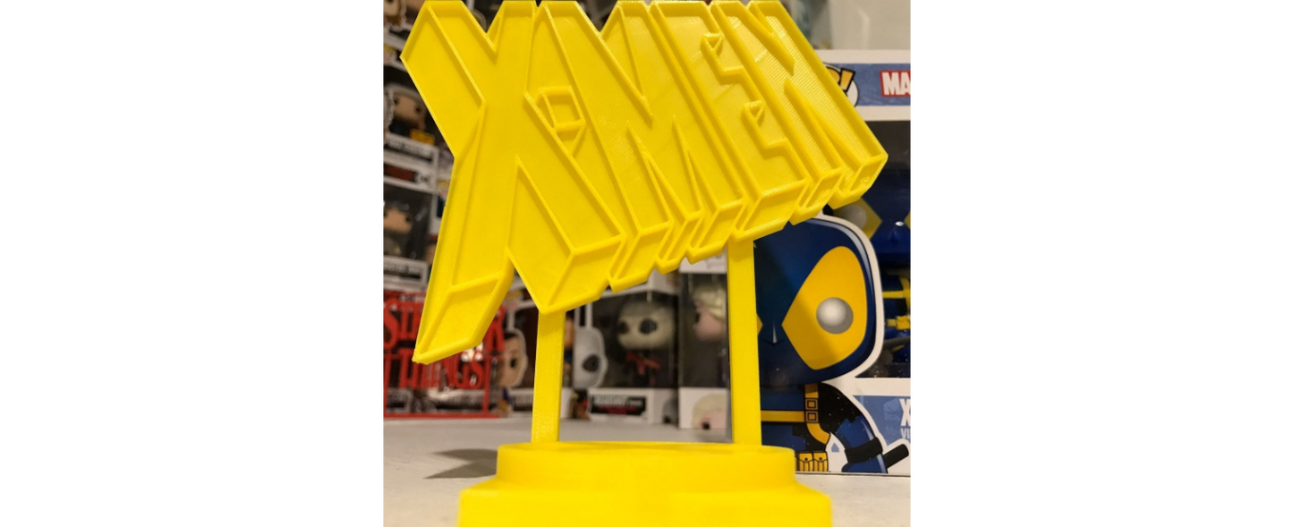 X-Men Display Sign Stand XMEN Marvel