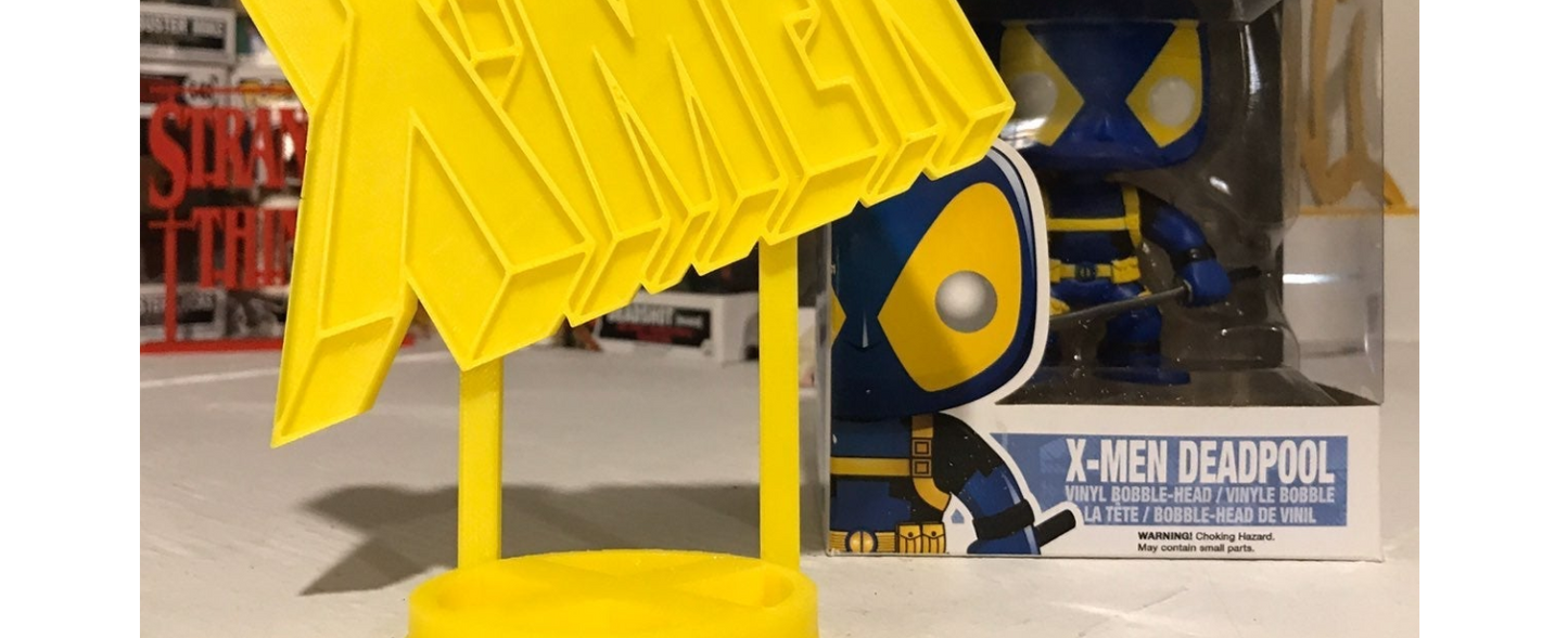 X-Men Display Sign Stand XMEN Marvel