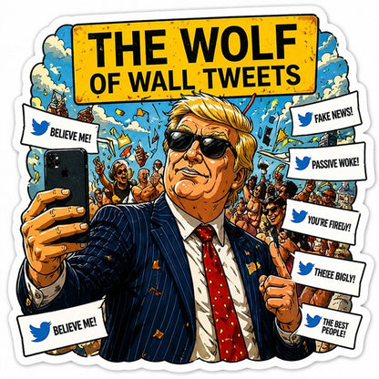 Funny Political Meme Sticker Pack (11 Designs) – Glossy 2” Stickers – Dark Humor