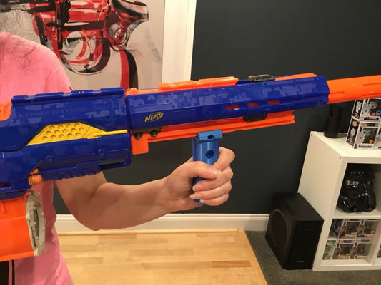 Custom Nerf Compatible Assault Fore Grip Front Handle Accessory