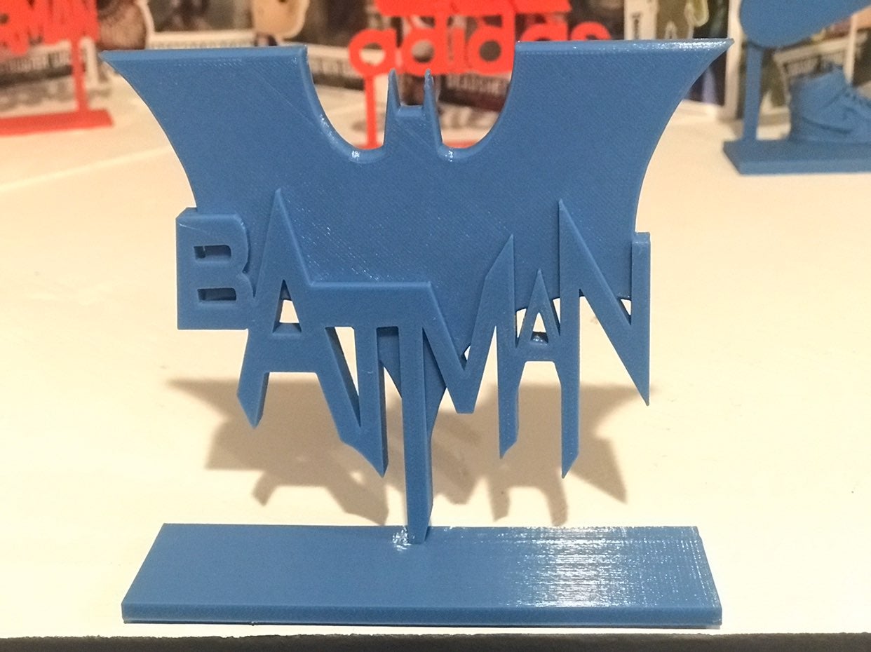 Nostalgic Batman Display Sign Stand