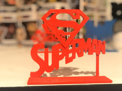 Superman Display Stand Sign