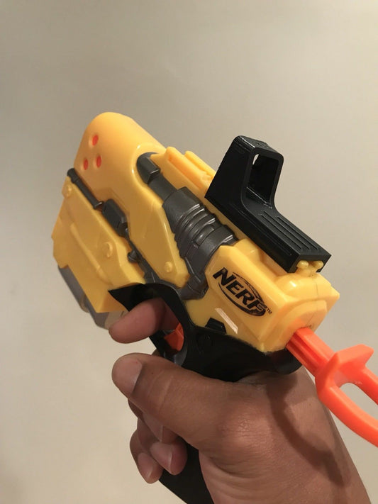 Iron Sight Tactical Top Scope Sight Attachment Black Rail Mount Nerf Mod Mods