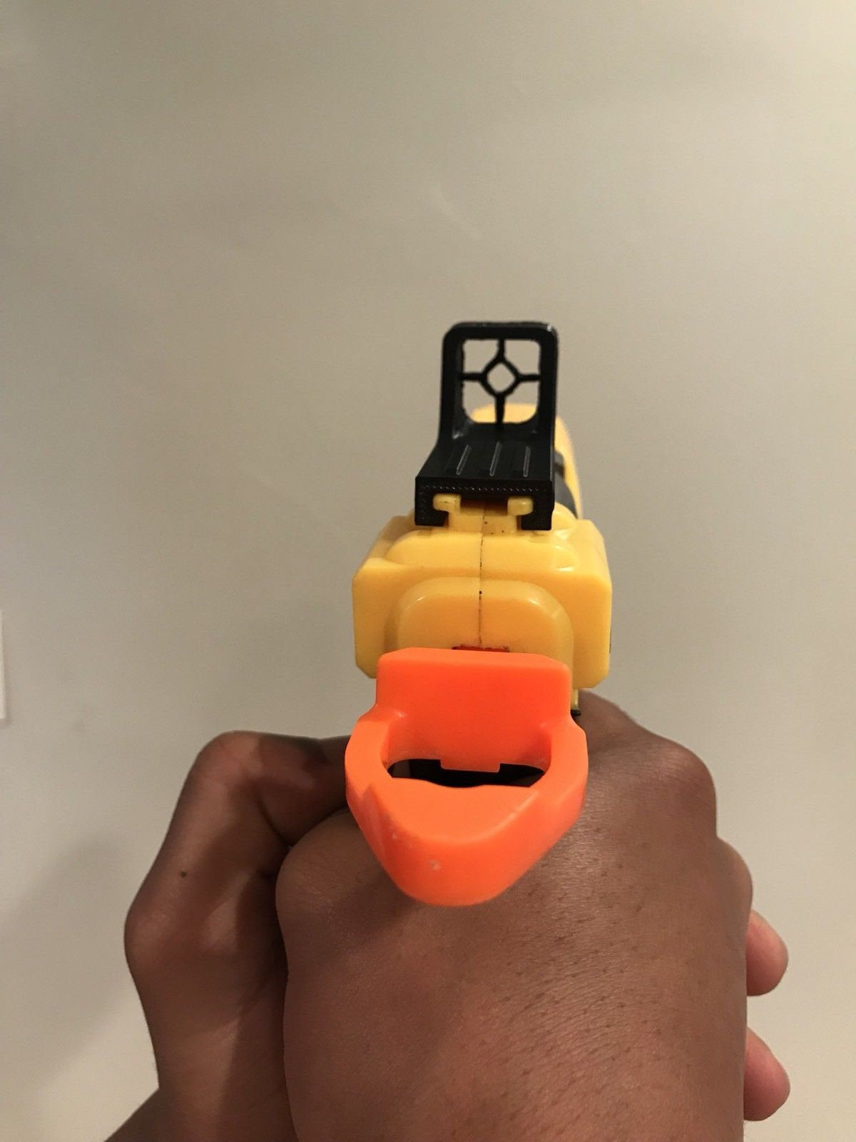 Iron Sight Tactical Top Scope Sight Attachment Black Rail Mount Nerf Mod Mods