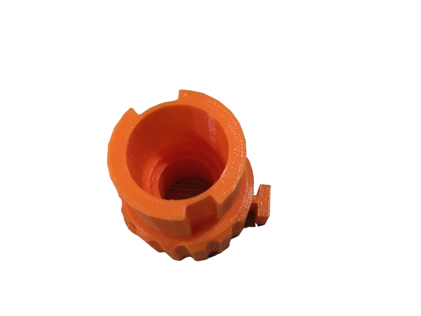 Extended Barrel Muzzle Brake Plate Adapter For Nerf Raider CS-35 Blaster Any Color