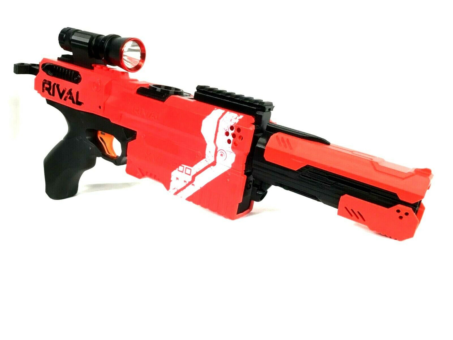 Modded Nerf KRONOS Blaster Rival - Door Del, Spring Space, Barrel, T-Pull MORE!