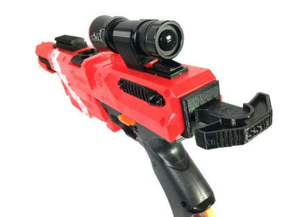 Modded Nerf KRONOS Blaster Rival - Door Del, Spring Space, Barrel, T-Pull MORE!