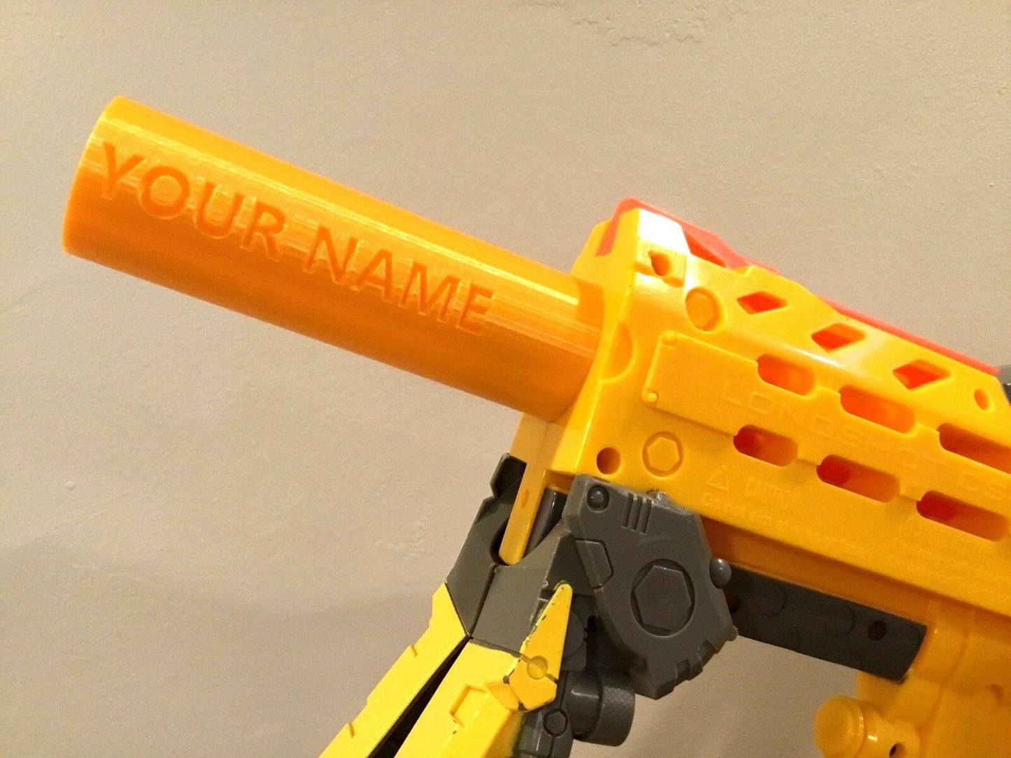 Custom Engraved ANY COLOR Twist on Barrel NERF RapidStrike Stryfe Modulus & more