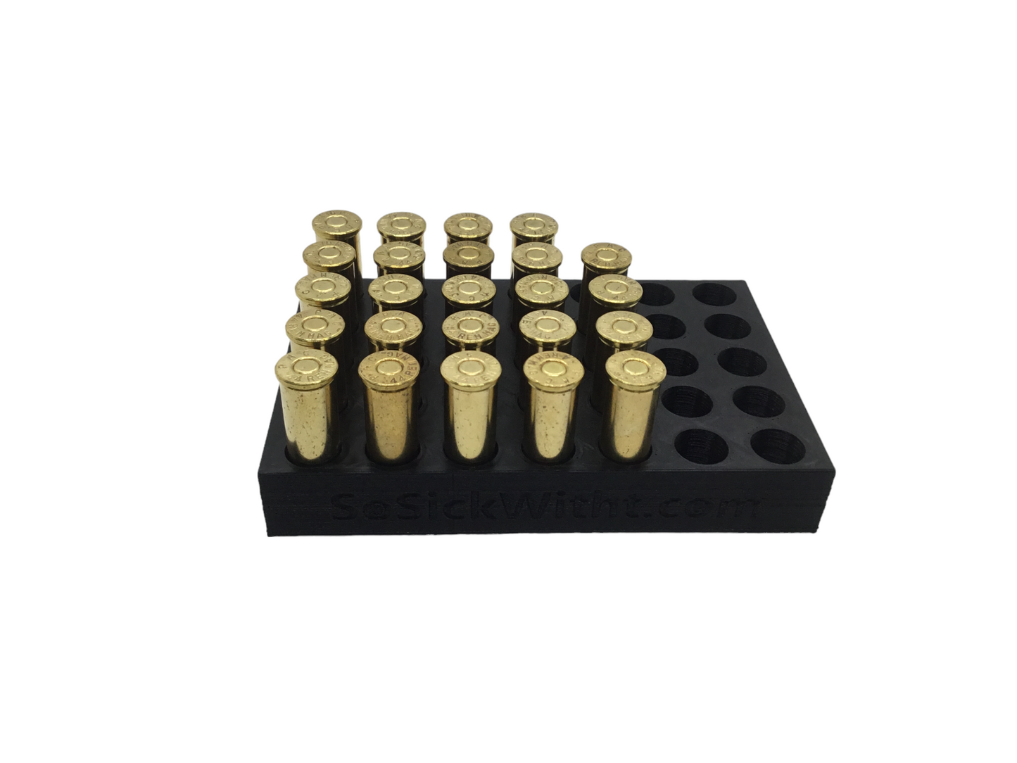SSWI 44 5 Shot Revolver Loading Tray, Speed Loader Slot and Carrying Case Kit