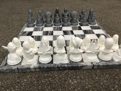Star Wars (FAN ART) Chess Set Luke, Han, Darth Wader, Obi-Wan, Leia More!