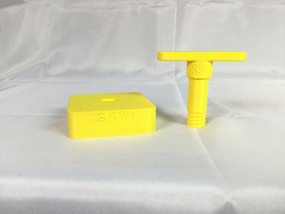 Make the Perfect Slider - White Castle Style Burger Press With Removable Handle