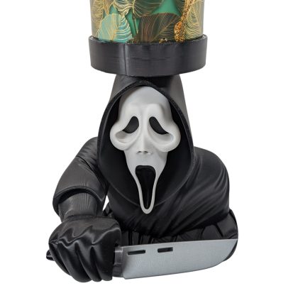 Ghostface Scream 3 Wick Candle Holder Horror Movie Decor Stand 9" Display